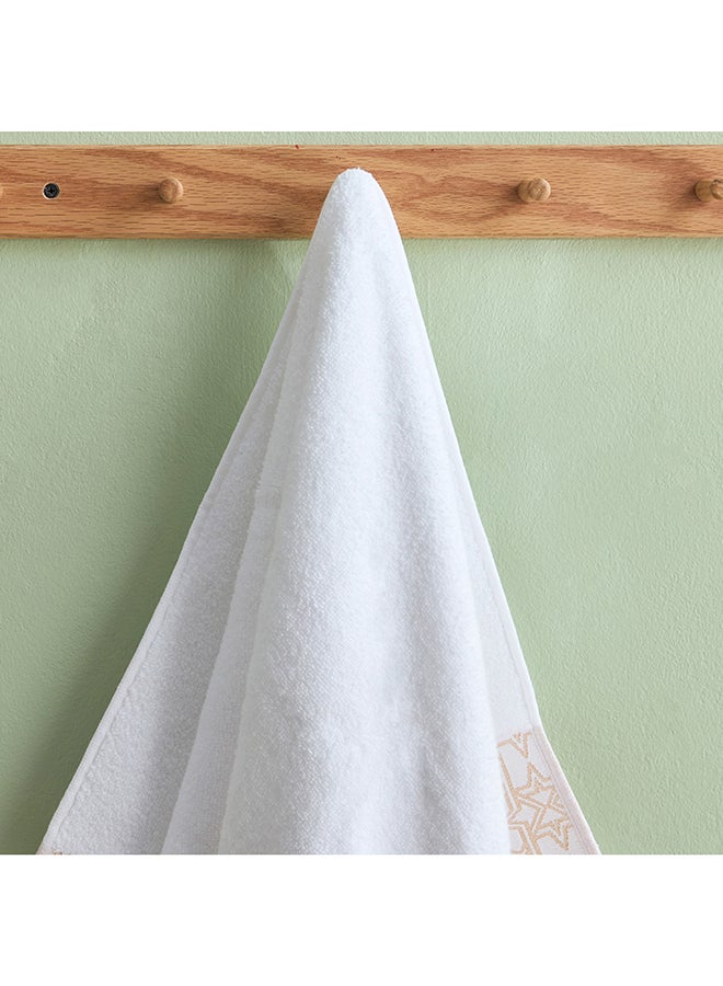 Home Box Cotton Hand Towel with Gold Embellishment - Image 2